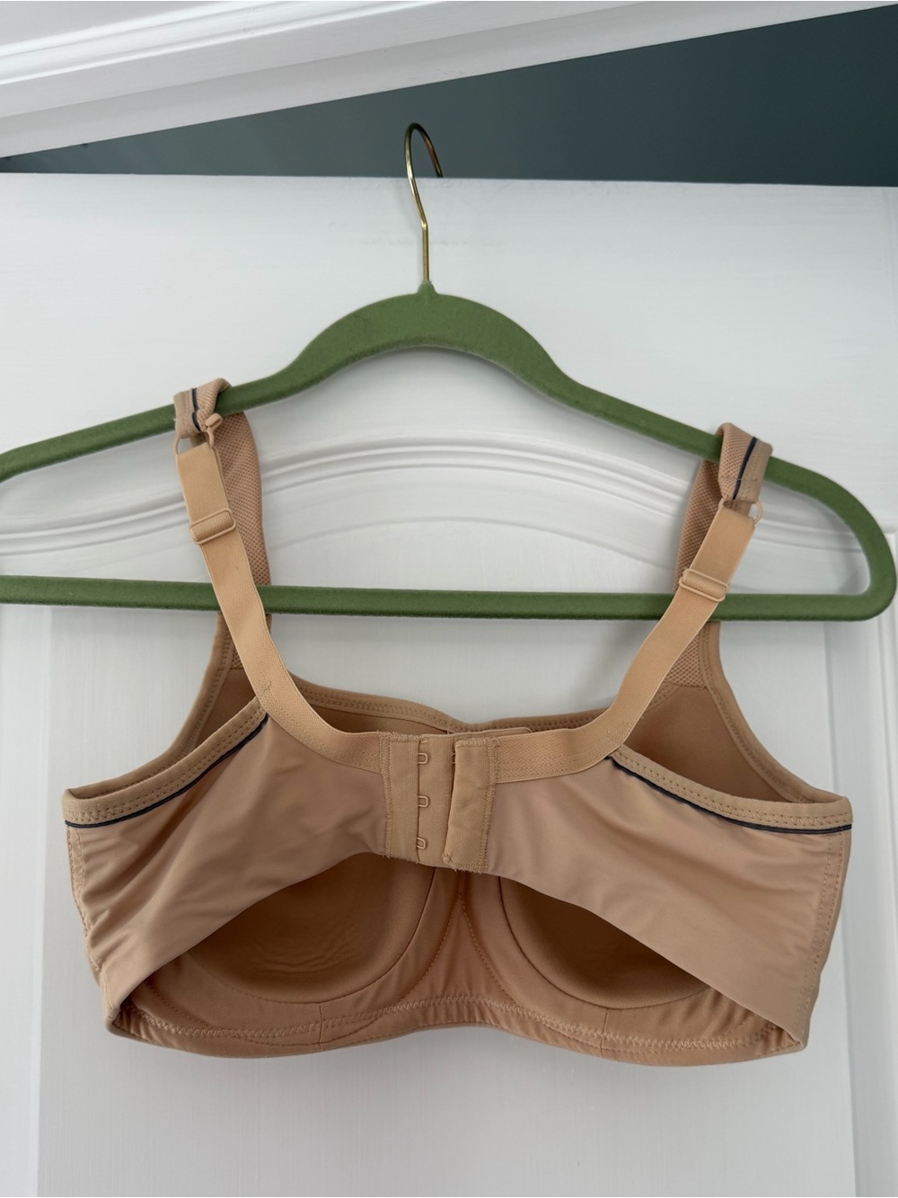 Panache Sport 5021 Underwire Sports Bra Nude Beige 32DD Convertible Racerback - Picture 4 of 5